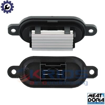 KRIOS - 10.9155 - Fiat Punto I - Blower Motor Resistor KRIOS - 10.9155 - Fiat Punto I - Blower Motor Resistor