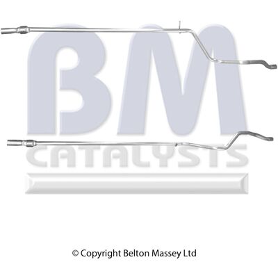 Fiat Lancia Ypsilon 1.2 Rear Exhaust Pipe - Exhaust Pipe Fiat Lancia Ypsilon 1.2 Rear Exhaust Pipe - Exhaust Pipe