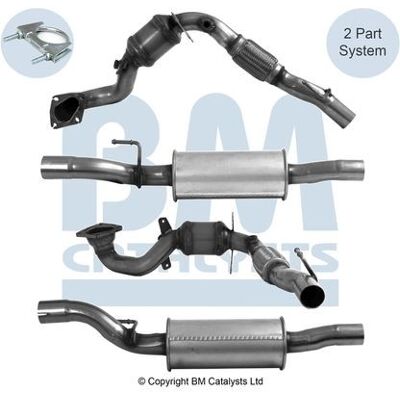 BM Catalysts 37976 - Catalytic Converter for Audi, Seat, Skoda, VW BM Catalysts 37976 - Catalytic Converter for Audi, Seat, Skoda, VW