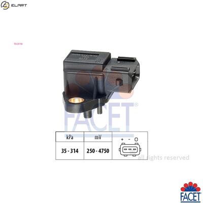 Facet 10.3116 Barometric Pressure Sensor - OE Equivalent for BMW Facet 10.3116 Barometric Pressure Sensor - OE Equivalent for BMW