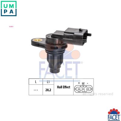 FACET 9.0831 Camshaft Position Sensor - Camshaft Position Sensor FACET 9.0831 Camshaft Position Sensor - Camshaft Position Sensor