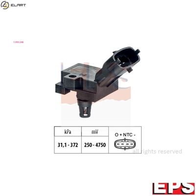 Volvo 1.993.248 Air Pressure Sensor - Height Altitude Adaptation Volvo 1.993.248 Air Pressure Sensor - Height Altitude Adaptation