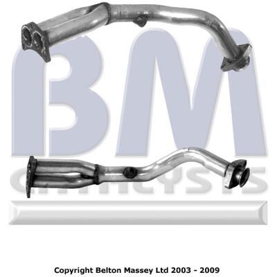 Ford Sierra 2.0 Front Exhaust Pipe - Exhaust Pipe Ford Sierra 2.0 Front Exhaust Pipe - Exhaust Pipe