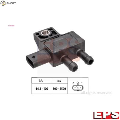 Parker 1.993.389 Pressure Sensor - Pressure Sensor for Altitude Adjustment Parker 1.993.389 Pressure Sensor - Pressure Sensor for Altitude Adjustment