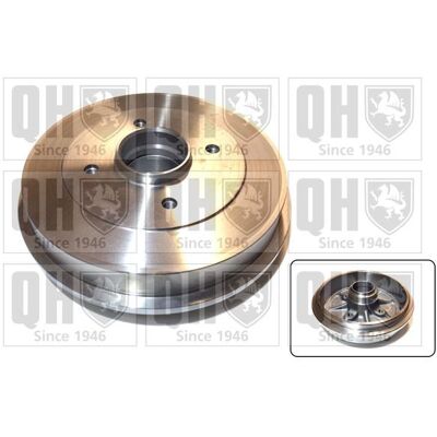 QUINTON HAZELL BDR458 - Brake drum for Peugeot 306, Citroën Xsara - Brake drum QUINTON HAZELL BDR458 - Brake drum for Peugeot 306, Citroën Xsara - Brake drum