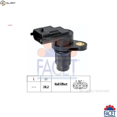 Facet Sensor Camshaft Position 9.0573 For Kia Cee'D/pro/sw/hatchback Rondo/iii/mpv Facet Sensor Camshaft Position 9.0573 For Kia Cee'D/pro/sw/hatchback Rondo/iii/mpv