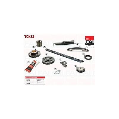 Ashika Mitsubishi Pajero Timing Chain Set - Duplex, 98 Links Ashika Mitsubishi Pajero Timing Chain Set - Duplex, 98 Links