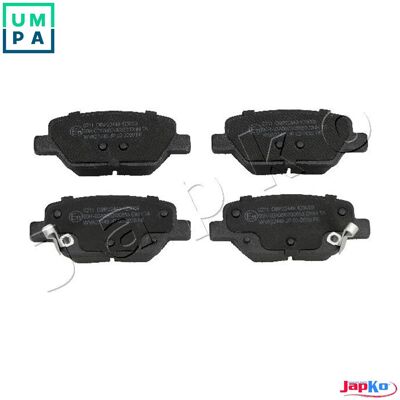 Japko Fiat Tipo Rear Brake Pads Set - Disc Brake Japko Fiat Tipo Rear Brake Pads Set - Disc Brake