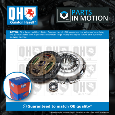 QUINTON HAZELL QKT2913AF - Clutch Kit with Bearing QUINTON HAZELL QKT2913AF - Clutch Kit with Bearing