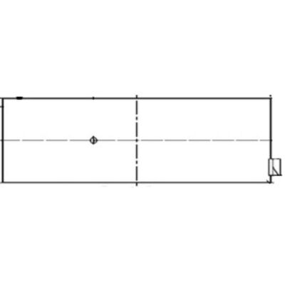 MAHLE 227 PL 10219 000 Support in bronze-steel - Bearing MAHLE 227 PL 10219 000 Support in bronze-steel - Bearing