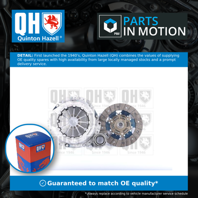 QUINTON HAZELL QKT2381AF - Clutch Kit with Bearing for Nissan QUINTON HAZELL QKT2381AF - Clutch Kit with Bearing for Nissan