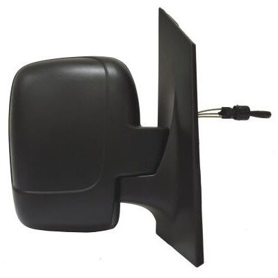 PRASCO FT9237003 - Right Black Manual Exterior Mirror - Rearview Mirror PRASCO FT9237003 - Right Black Manual Exterior Mirror - Rearview Mirror