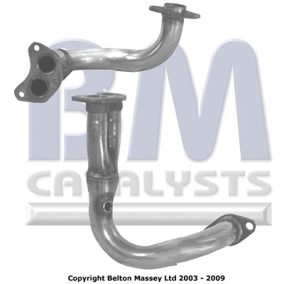Ford BM Catalysts Exhaust Pipe - Front Hoses for Courier & Fiesta Ford BM Catalysts Exhaust Pipe - Front Hoses for Courier & Fiesta