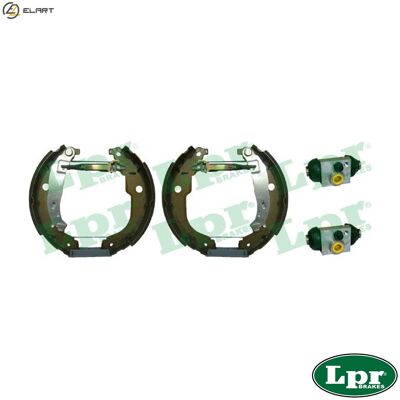 LPR OEK840 Aluminium Brake Shoes for Citroën C3 II - Brake System Bosch LPR OEK840 Aluminium Brake Shoes for Citroën C3 II - Brake System Bosch