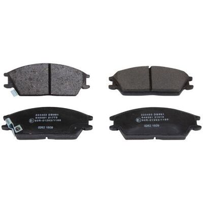 Hyundai Brake Pads Front Set - Fits Accent, Getz, Lantra, Pony S Hyundai Brake Pads Front Set - Fits Accent, Getz, Lantra, Pony S