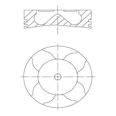 MAHLE Piston 081 PI 00103 000 - Piston MAHLE Piston 081 PI 00103 000 - Piston