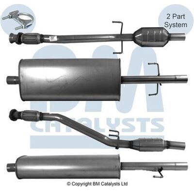 Mercedes-Benz 9014901219 - Catalytic Converter Mercedes-Benz 9014901219 - Catalytic Converter