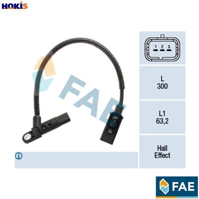 FAE 79381 Camshaft Position Sensor - Camshaft Position Sensor FAE 79381 Camshaft Position Sensor - Camshaft Position Sensor