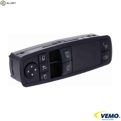 VEMO V30-73-0043 Window Switch for Mercedes-Benz A-Class B-Class - Window Switch VEMO V30-73-0043 Window Switch for Mercedes-Benz A-Class B-Class - Window Switch