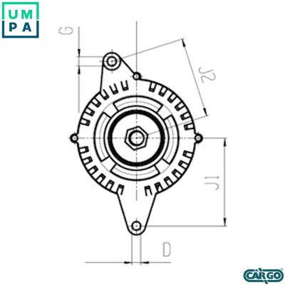 HC-CARGO Model 115955 - Generator HC-CARGO Model 115955 - Generator