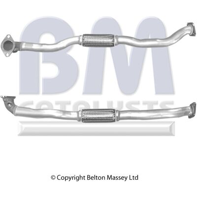 Hyundai Kia Exhaust Pipe - Center Section BM50314 Hyundai Kia Exhaust Pipe - Center Section BM50314