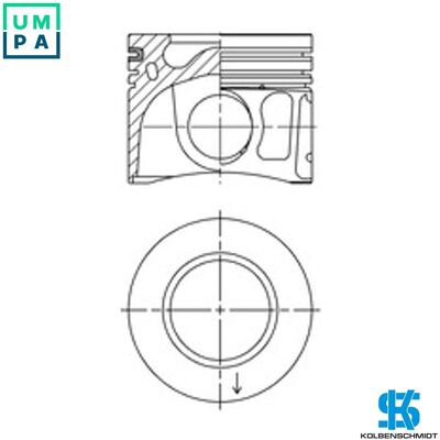 Kolbenschmidt Ford 2.2 TDci - Engine Piston Kolbenschmidt Ford 2.2 TDci - Engine Piston