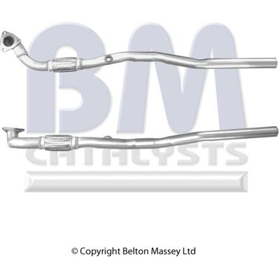 BM CATALYSTS BM50293 Exhaust Pipe - exhaust pipe for Opel Astra H & Zafira B BM CATALYSTS BM50293 Exhaust Pipe - exhaust pipe for Opel Astra H & Zafira B