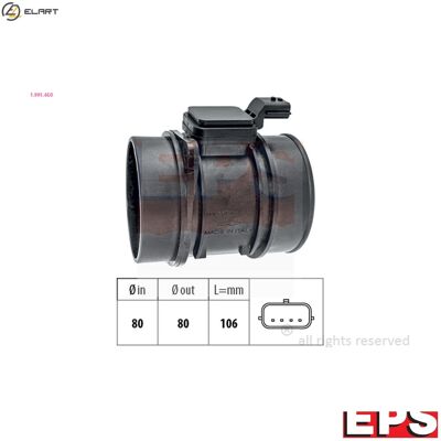 EPS Model 1.991.450 Air Flow Sensor - Air Flow Sensor EPS Model 1.991.450 Air Flow Sensor - Air Flow Sensor