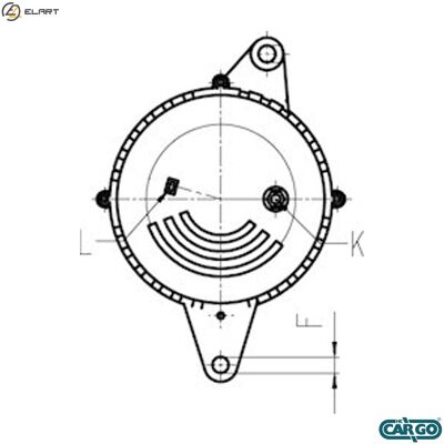 HC-CARGO 112149 Triphasic Generator - Generator HC-CARGO 112149 Triphasic Generator - Generator