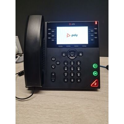 Polycom Vvx 450 Voip Ip Business Phone 12 Lines With Power Supply Polycom Vvx 450 Voip Ip Business Phone 12 Lines With Power Supply