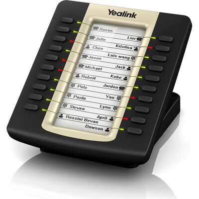 Yealink Exp20 Lcd Dss Expansion Module Console For T27g T29g Voip Ip Phones Yealink Exp20 Lcd Dss Expansion Module Console For T27g T29g Voip Ip Phones