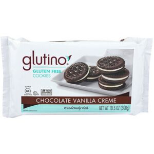 Chocol Ate Vanilla Creme Cookies 10.6 Oz(Case Of 12) By Glutino Chocol Ate Vanilla Creme Cookies 10.6 Oz(Case Of 12) By Glutino