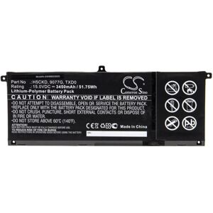 Vhbw Battery For Dell 9077g H5ckd Txd0 3450mah Vhbw Battery For Dell 9077g H5ckd Txd0 3450mah