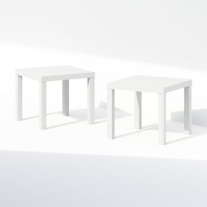 Furinno Classic Coffee Table With 1.8 Thick Tabletop, White Furinno Classic Coffee Table With 1.8 Thick Tabletop, White