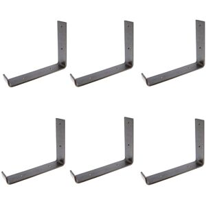 Hammer and Tongs 6x Wall Shelf Bracket - Vintage Wall Brackets Hammer and Tongs 6x Wall Shelf Bracket - Vintage Wall Brackets