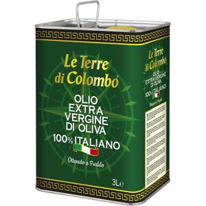 le Terre Di Colombo Le Terre Di Colombo – 100% Italian Extra Virgin Olive Oil - Tin - 3 L le Terre Di Colombo Le Terre Di Colombo – 100% Italian Extra Virgin Olive Oil - Tin - 3 L