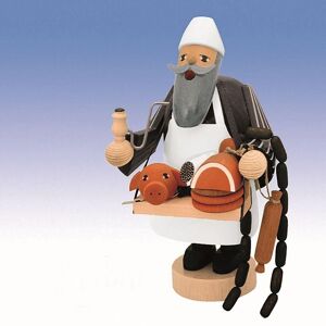 Kwo Kunstgewerbe-Werkst�tten Olbernhau Gmbh Smoker Figure 19 Cm Meat Seller New Smoke Figure Smoker Man Kwo Kunstgewerbe-Werkst�tten Olbernhau Gmbh Smoker Figure 19 Cm Meat Seller New Smoke Figure Smoker Man