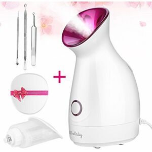 Facial Steamer, Wolady Nano Ionic Face Steamer For Pores With Uv Light Hot Mist Facial Steamer, Wolady Nano Ionic Face Steamer For Pores With Uv Light Hot Mist