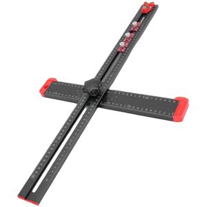 Drilling Positioning Ruler Woodworking T Square 60cm 2 Bubble Levels For Home Drilling Positioning Ruler Woodworking T Square 60cm 2 Bubble Levels For Home