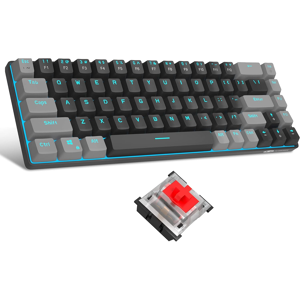 Magegee Mk-Box 60% Compact Blue Backlit Mechanical Keyboard Magegee Mk-Box 60% Compact Blue Backlit Mechanical Keyboard