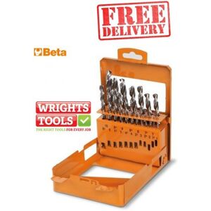 Beta 004120419 - Set Of Twist Drills With Cylindrical Shanks In Case Top Quality Beta 004120419 - Set Of Twist Drills With Cylindrical Shanks In Case Top Quality