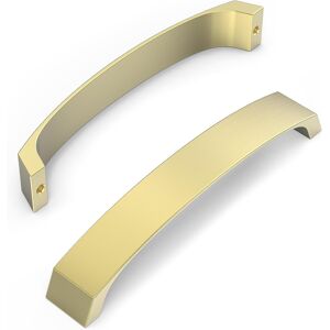 Pack Of 10 Brass Cabinet Handles, Cupboard Handles Drawer Pulls 160mm(6.3 Inch) Pack Of 10 Brass Cabinet Handles, Cupboard Handles Drawer Pulls 160mm(6.3 Inch)