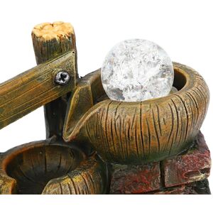 Hg Resin Desktop Fountain Flowing Water Ornament Home Office Table Decoration Hg Resin Desktop Fountain Flowing Water Ornament Home Office Table Decoration