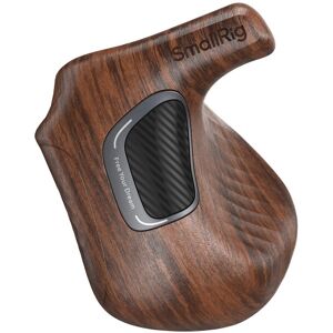 Smallrig Rotating Left-Side Wooden Handle With Nato Clamp & Nato Rail Load 15kg Smallrig Rotating Left-Side Wooden Handle With Nato Clamp & Nato Rail Load 15kg