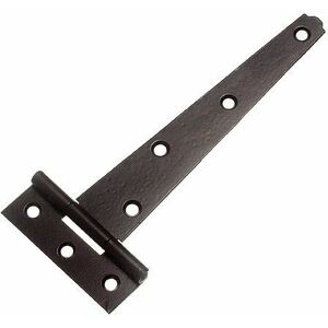 Onestopdiy Steel Tee T Hinges - 150mm Black - Hinges for Doors/Gates Onestopdiy Steel Tee T Hinges - 150mm Black - Hinges for Doors/Gates