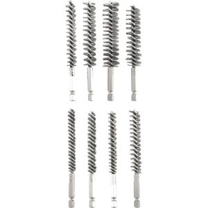 Sodial 5x(8pcs Wire Brush Drill Bit Set With 1/4 Inch Hexagon Shank Steel Wire3421 Sodial 5x(8pcs Wire Brush Drill Bit Set With 1/4 Inch Hexagon Shank Steel Wire3421