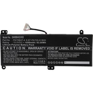 Vhbw Battery For Hasee Kingbook G99e G97e 4200mah Vhbw Battery For Hasee Kingbook G99e G97e 4200mah