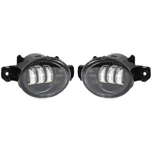 Eurowagens Front Fog Light Set Multi Led Black Ultra White For Renault Clio 01-12 Pair Eurowagens Front Fog Light Set Multi Led Black Ultra White For Renault Clio 01-12 Pair