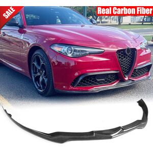 Speed_turning For Alfa Romeo Giulia Sport Sedan 2016-24 Carbon Fiber Front Bumper Lip Spoiler Speed_turning For Alfa Romeo Giulia Sport Sedan 2016-24 Carbon Fiber Front Bumper Lip Spoiler