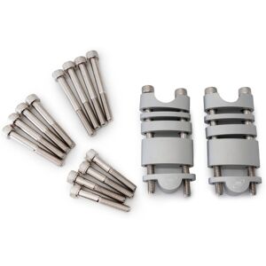 As3 Performance 22.2mm Handlebar Raisers Risers Kit 20mm-60mm Silver As3 Performance 22.2mm Handlebar Raisers Risers Kit 20mm-60mm Silver